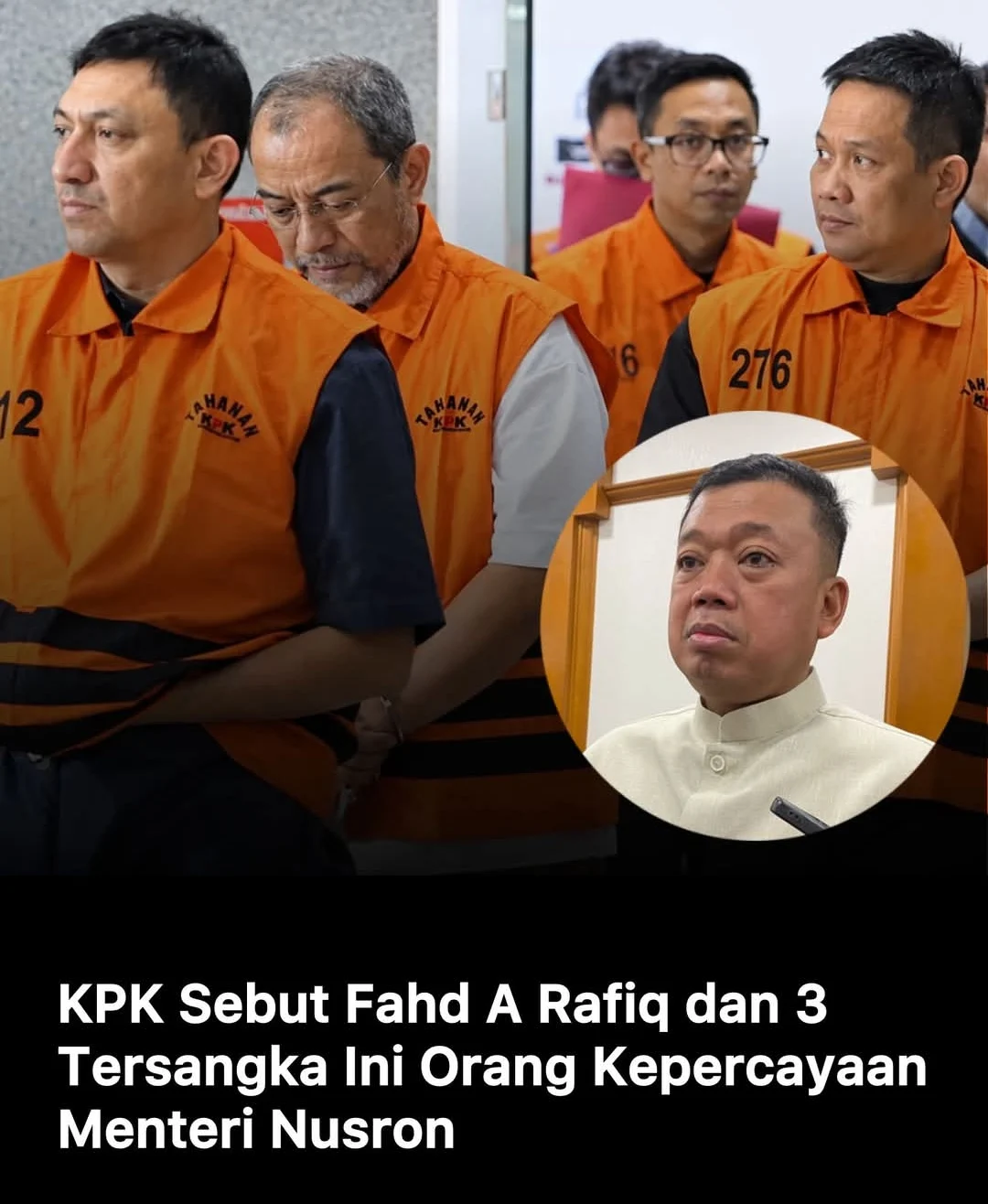 KPK Masih Dalami Uang Ratusan Miliar Yang Disita, Diduga Milik Nusron Wahid dan Kini Menghilang