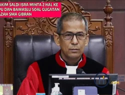 Hakim Saldi Minta 2 Hal ke KPU dan Bawaslu soal Gugatan Ijazah SMA Gibran