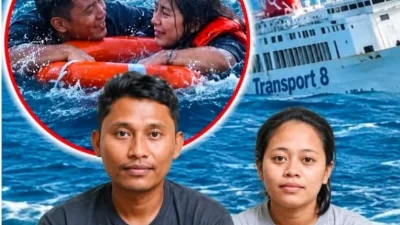 LESTARI DAN FERI “ KISAH CINTA 10 JAM DI ATAS PELAMPUNG ORANYE”